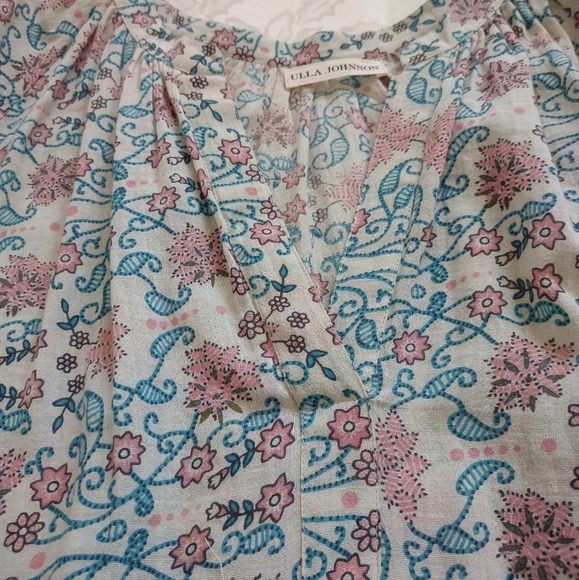 Ulla Johnson floral handmade cotton dress - Picture 9 of 12